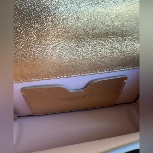 Alexander McQueen Gold Jewelled Crystal Bag - Picture 11 of 13